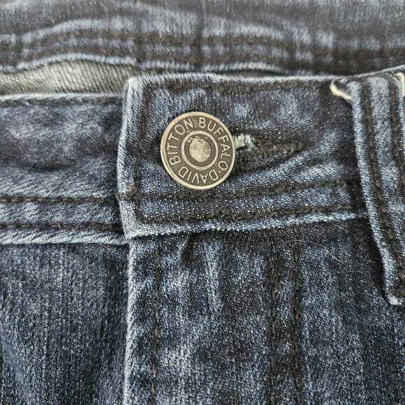 Buffalo David Bitton Jeans Men's 32X30 Jack-X Slim Straight Stretch Blue - Picture 4 of 14